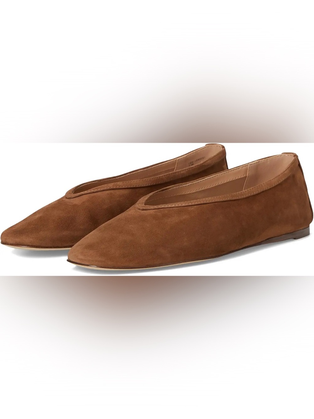 Steve Madden Leni Ballet Flats Chestnut Brown 7.5 - Picture 3 of 10